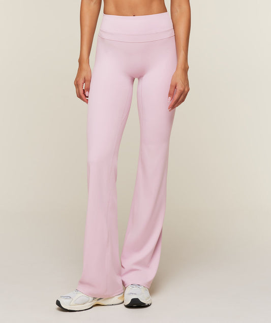 Gymshark Whitney High-Rise Flare Leggings Tall - Haze Pink