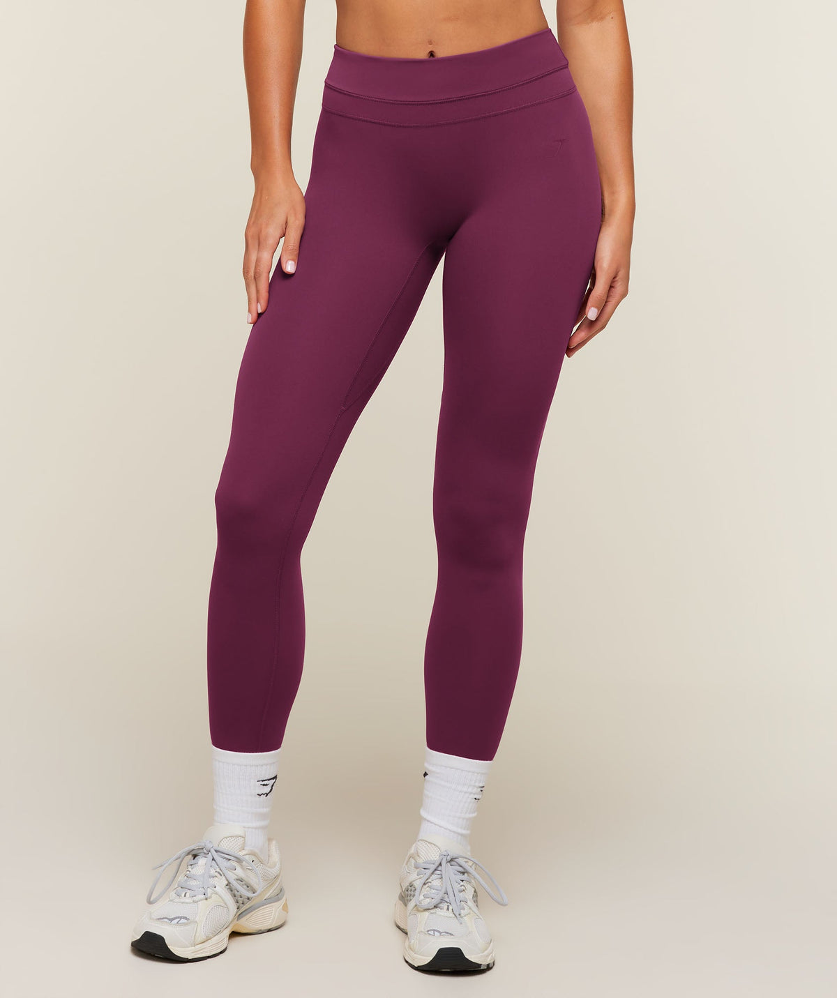 Gymshark Whitney Mid-Rise Leggings - Strength Pink