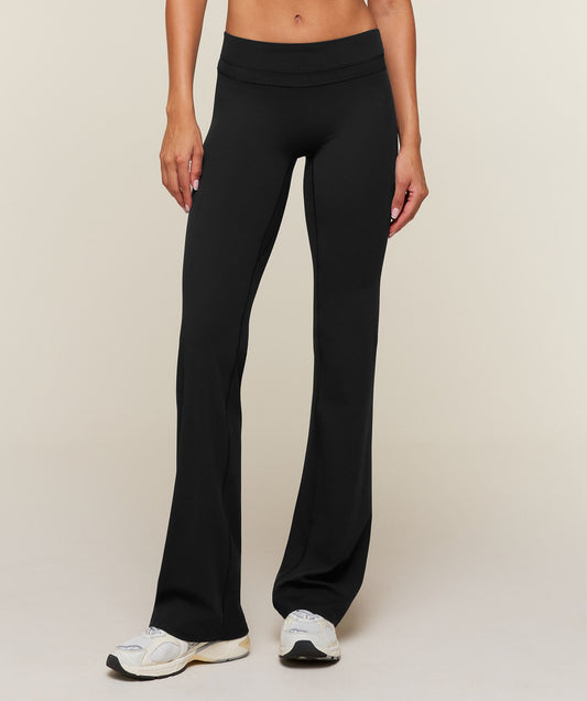 Gymshark Whitney Mid-Rise Flare Leggings Tall - Black
