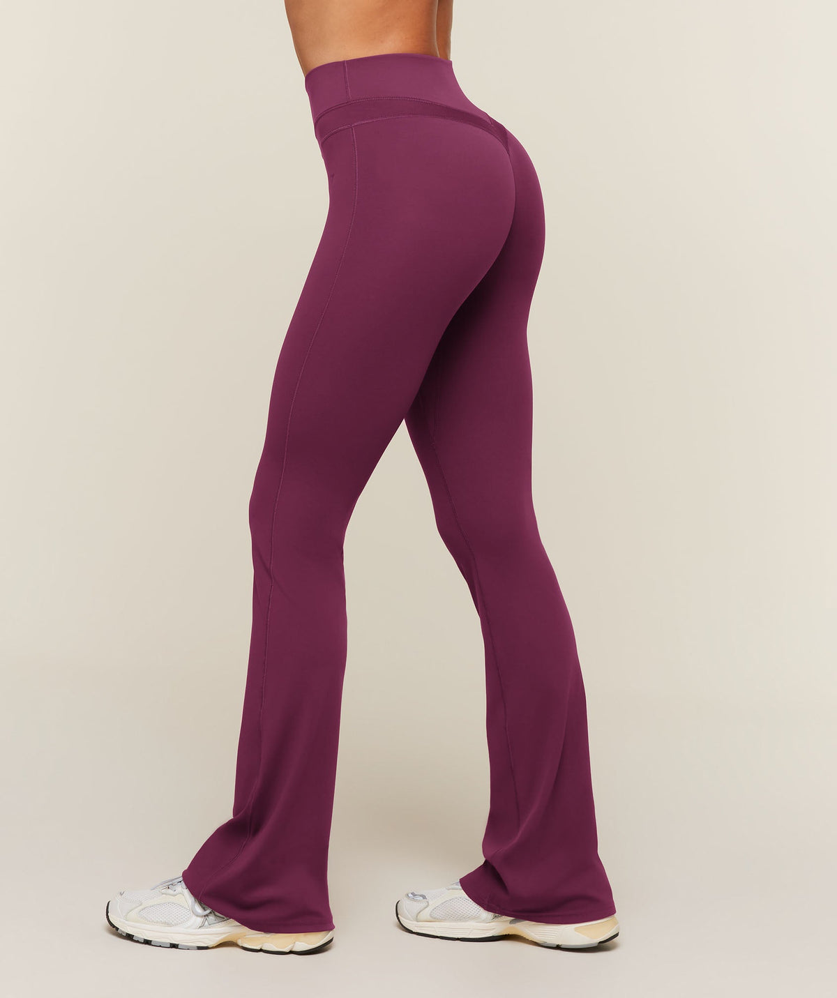 Gymshark Whitney High-Rise Mini Flare Regular - Strength Pink