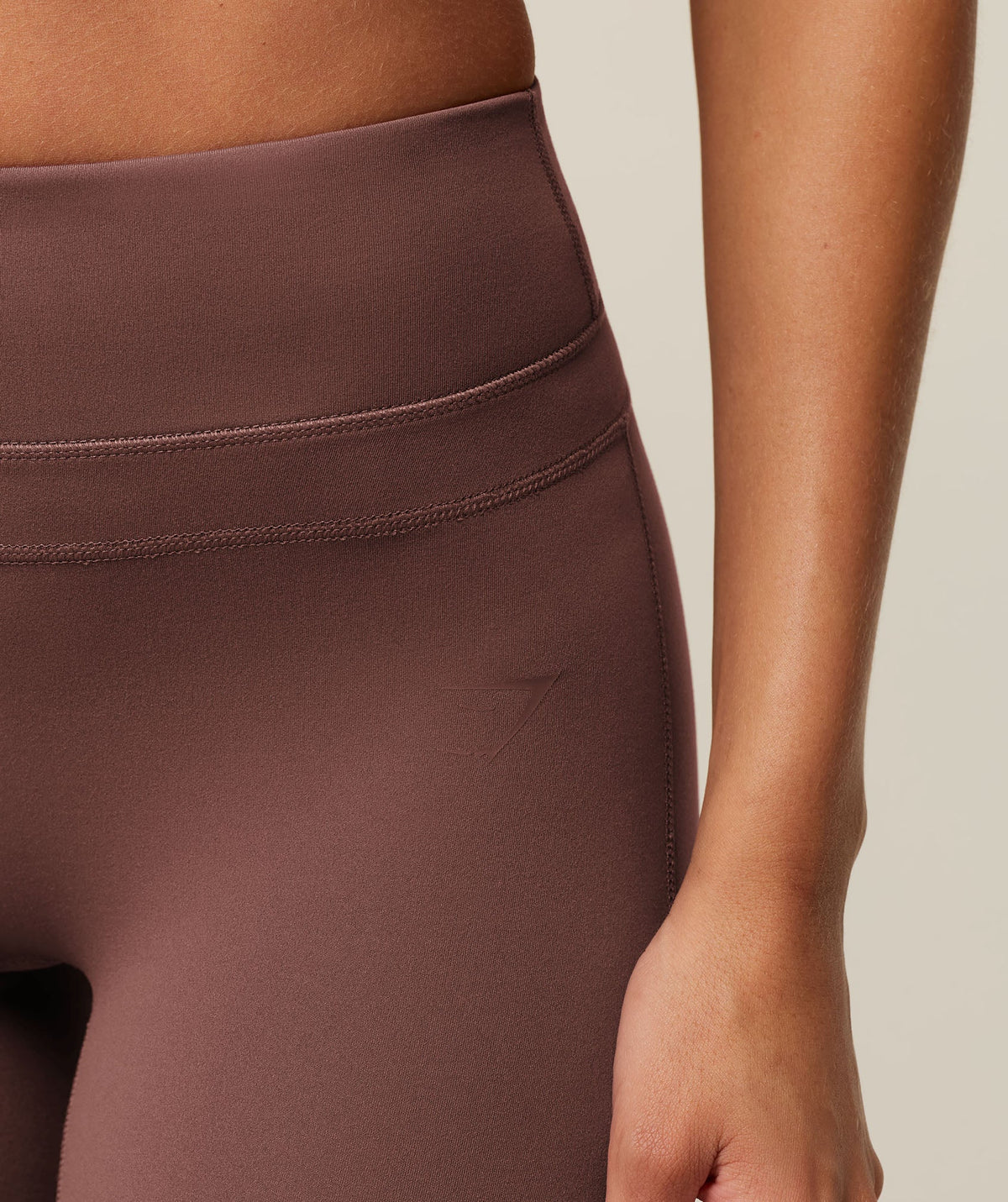 Gymshark Whitney High-Rise Mini Flare Tall - Espresso Brown