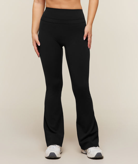 Gymshark Whitney High-Rise Mini Flare Short - Black