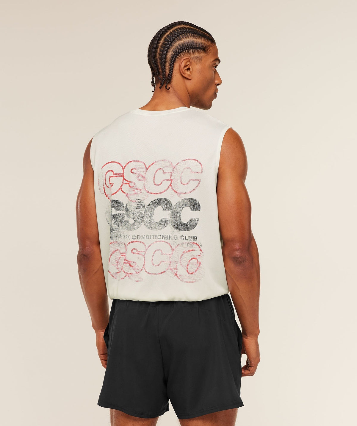 Gymshark GSCC Graphic Tank - Soft White