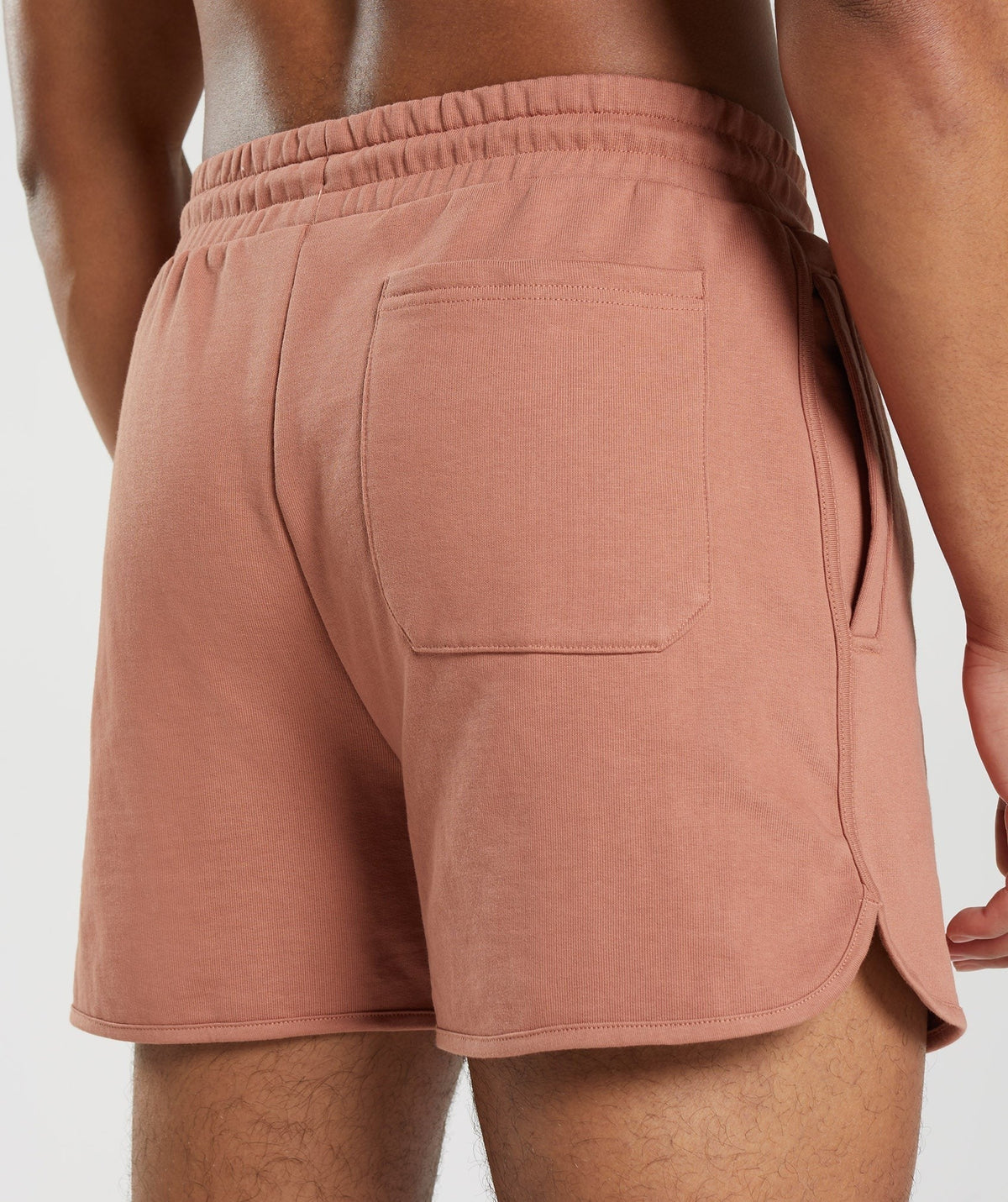 Gymshark Rest Day Sweats 4" Short - Toffee Brown