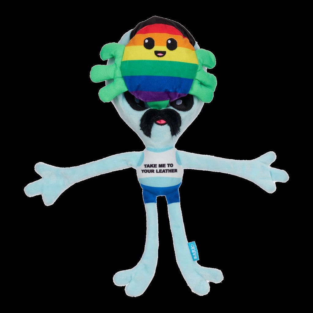 The Gaylien Plush 2-in-1 Tug Dog Toy