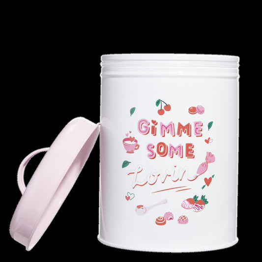 Valentine's Day Dog Treat Jar