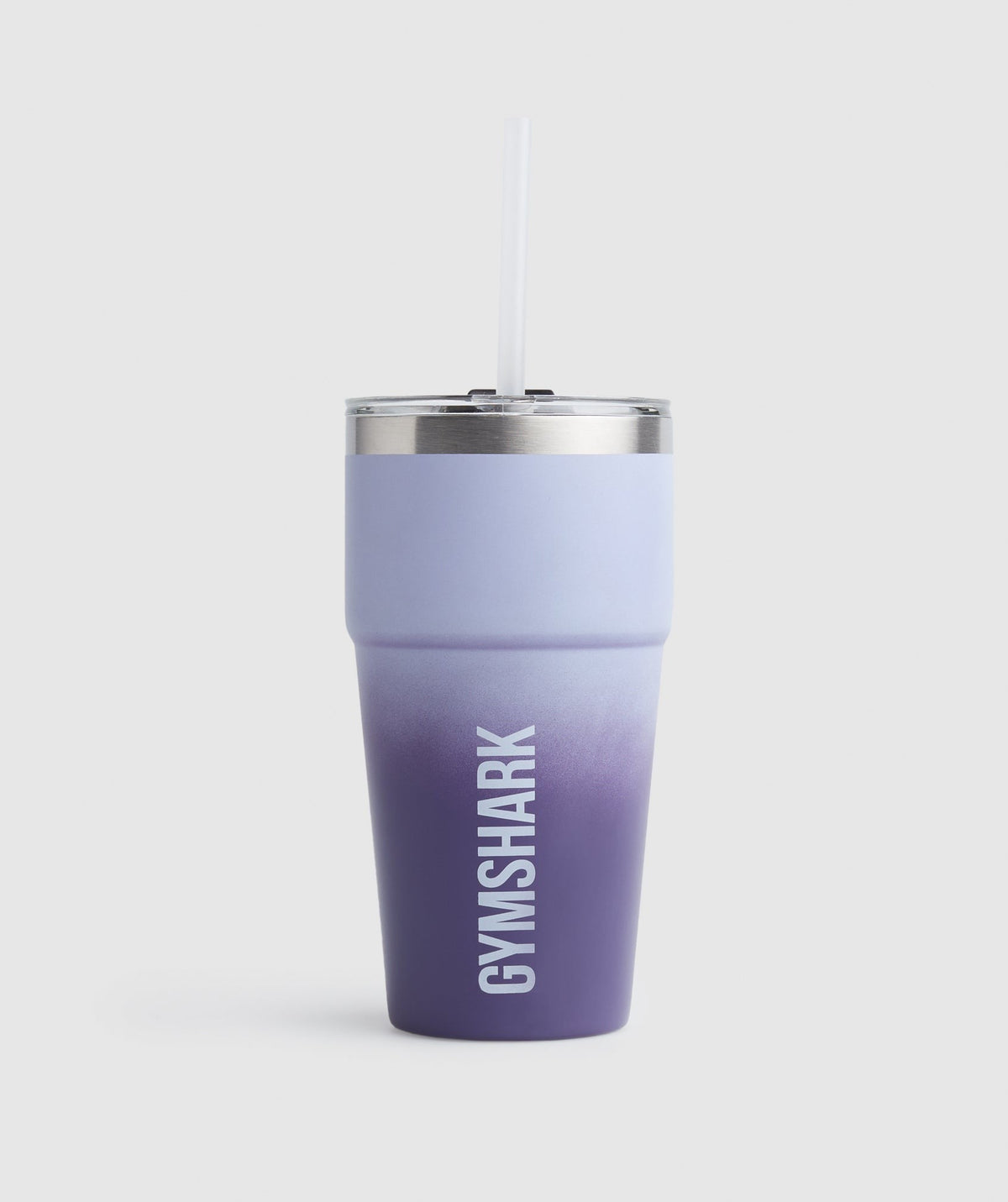 Gymshark Insulated Straw Cup - Mystic Lilac/Dewberry Purple