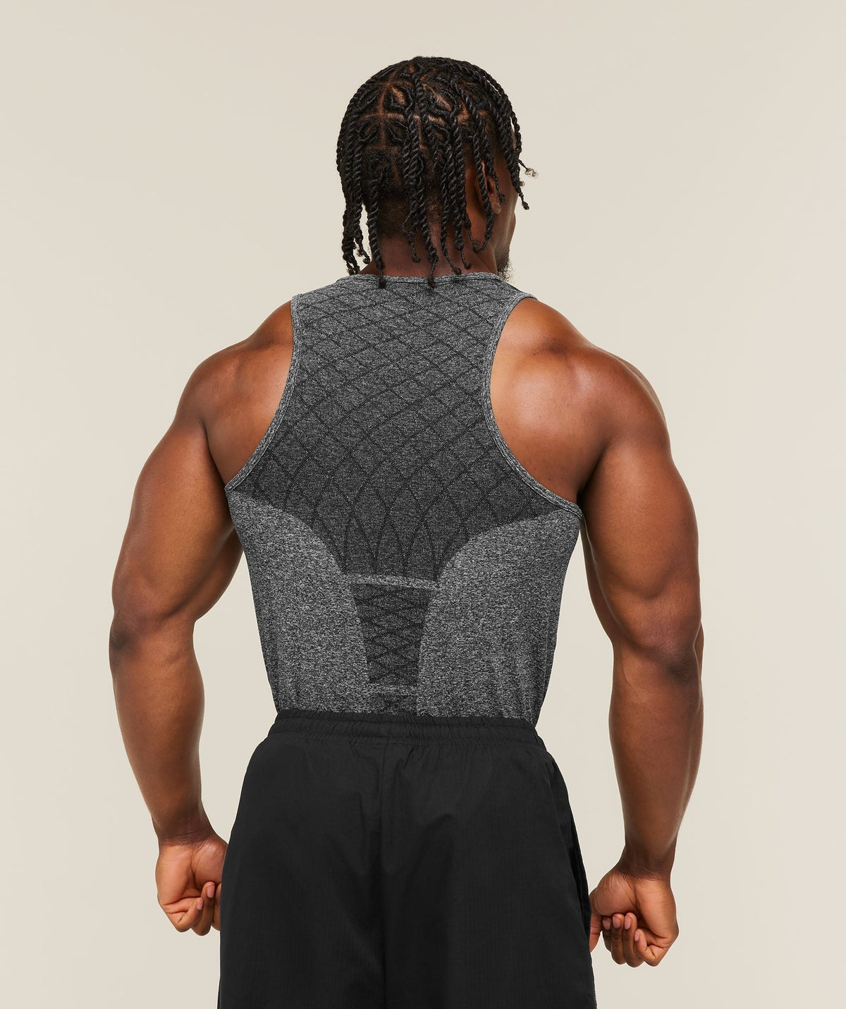 Gymshark Devant Seamless Tank - Black
