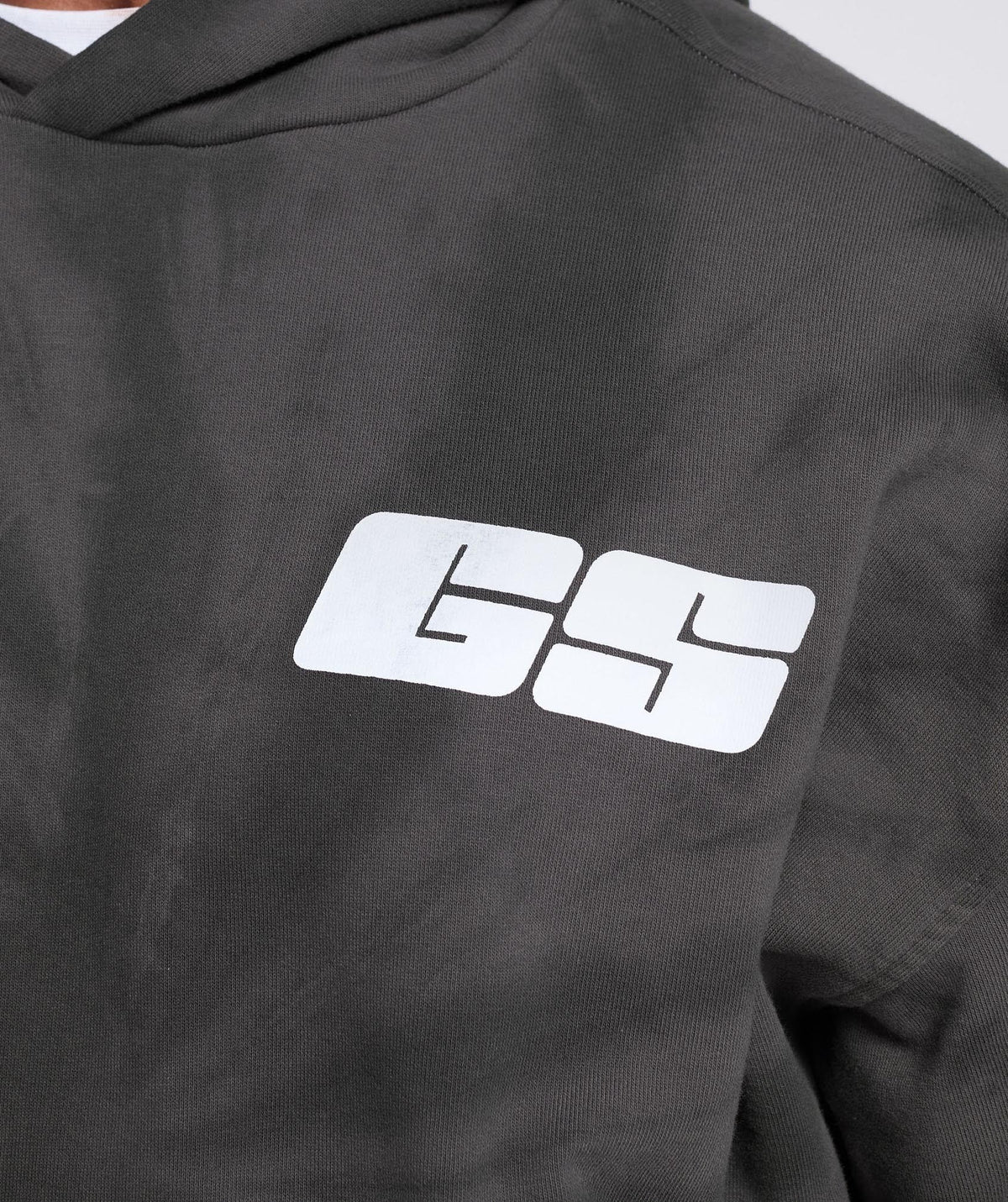 Gymshark Rest Day Hoodie - Silhouette Grey/Black/Spiral Optic Wash