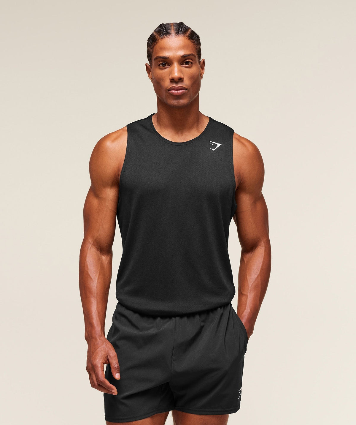 Gymshark Everyday Performance Tank 2 Pack - Unit Green/Black