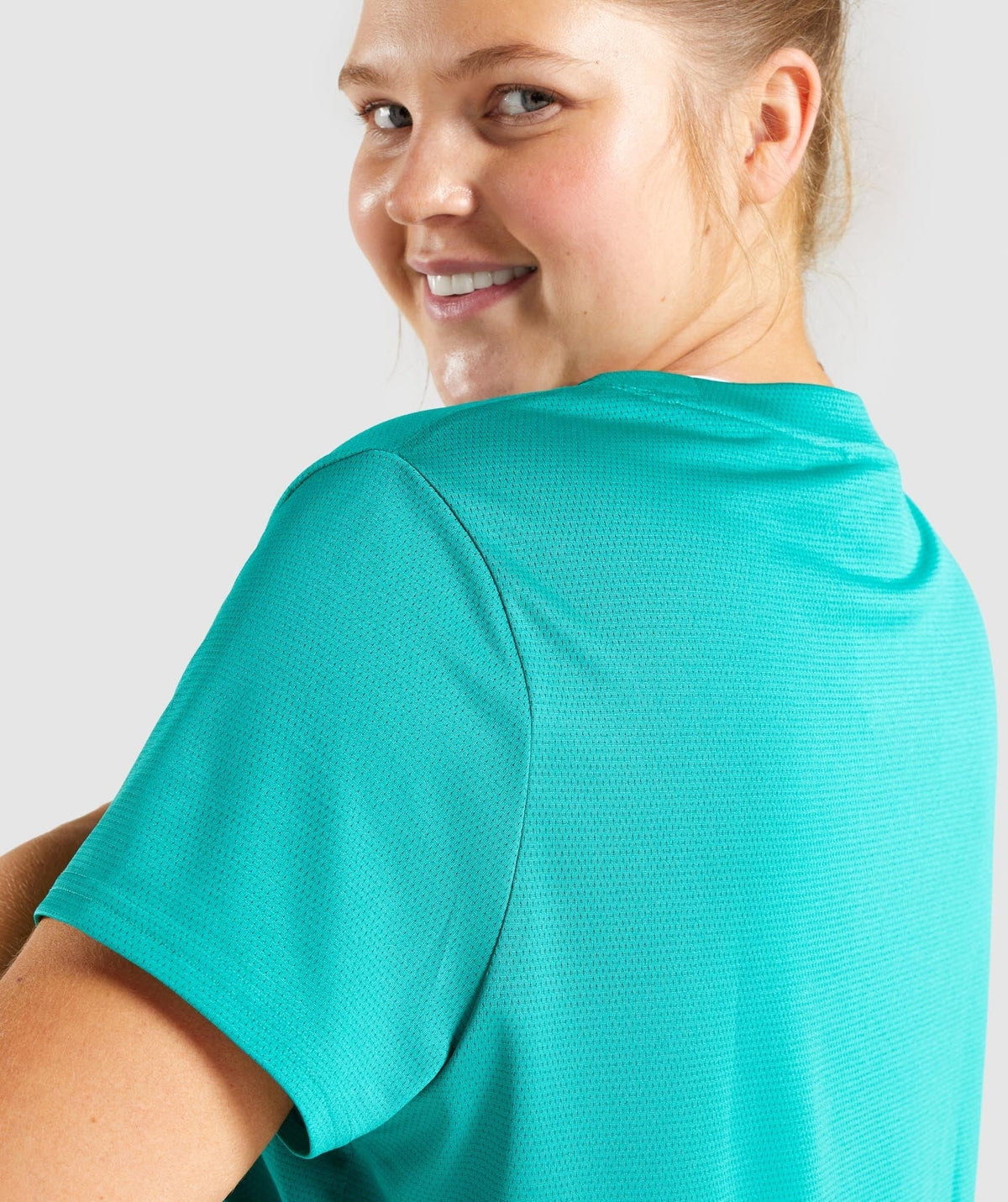 Gymshark Pulse Mesh Tee - Green