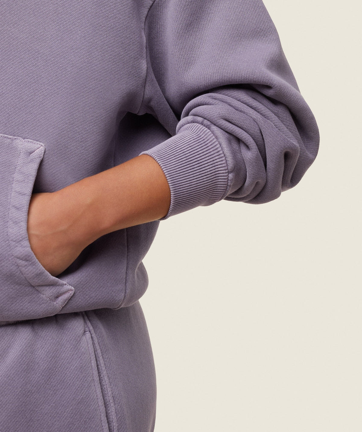 Gymshark Comfort Oversized Hoodie - Fog Purple/Pigment Garment Dye + Wash