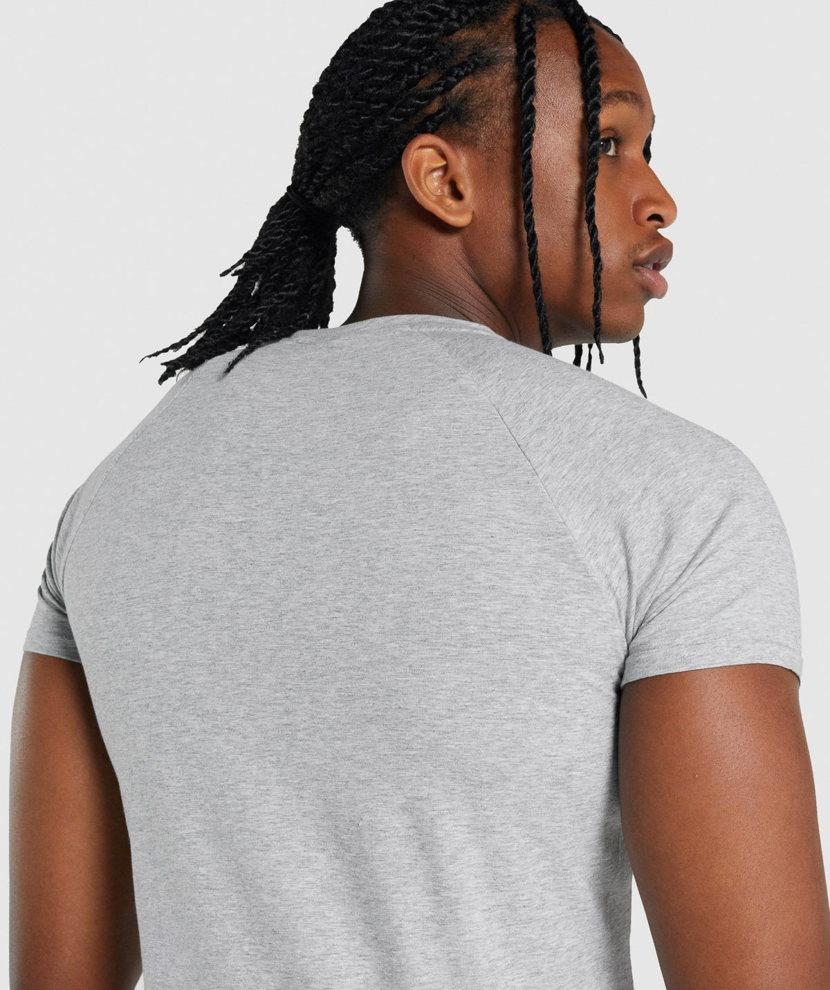 Gymshark Critical 2.0 Tee - Light Grey Marl