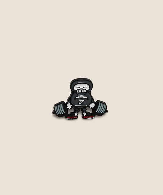 Gymshark Collectible Pin - Onyx Grey