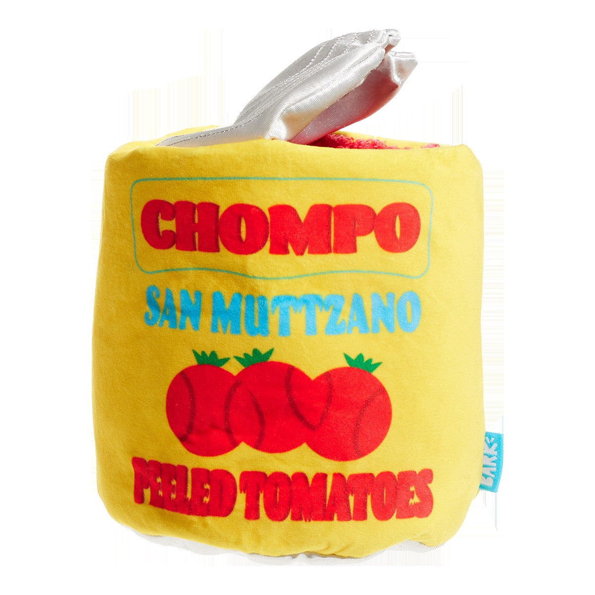 San Muttzano Tomatoes Plush Multi-Part Enrichment + Fetch Dog Toy