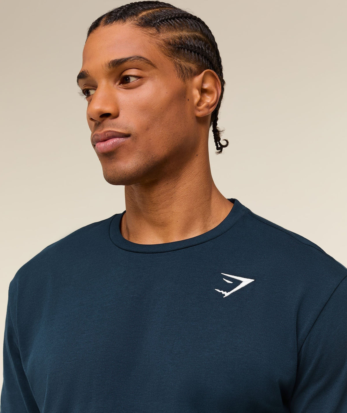 Gymshark Crest Tee - Navy