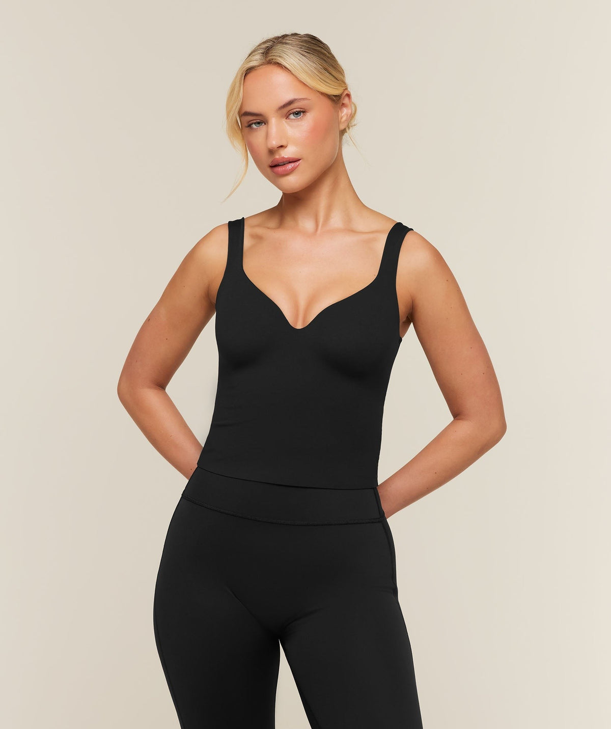 Gymshark Shape Push Up Tank - Black