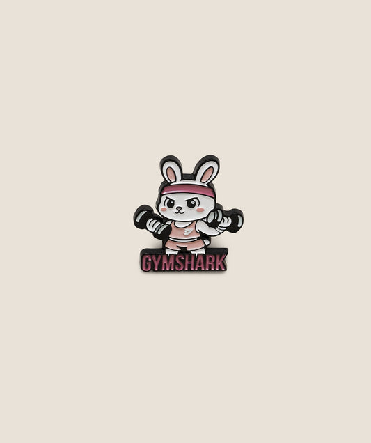 Gymshark Collectible Pin - Light Pink