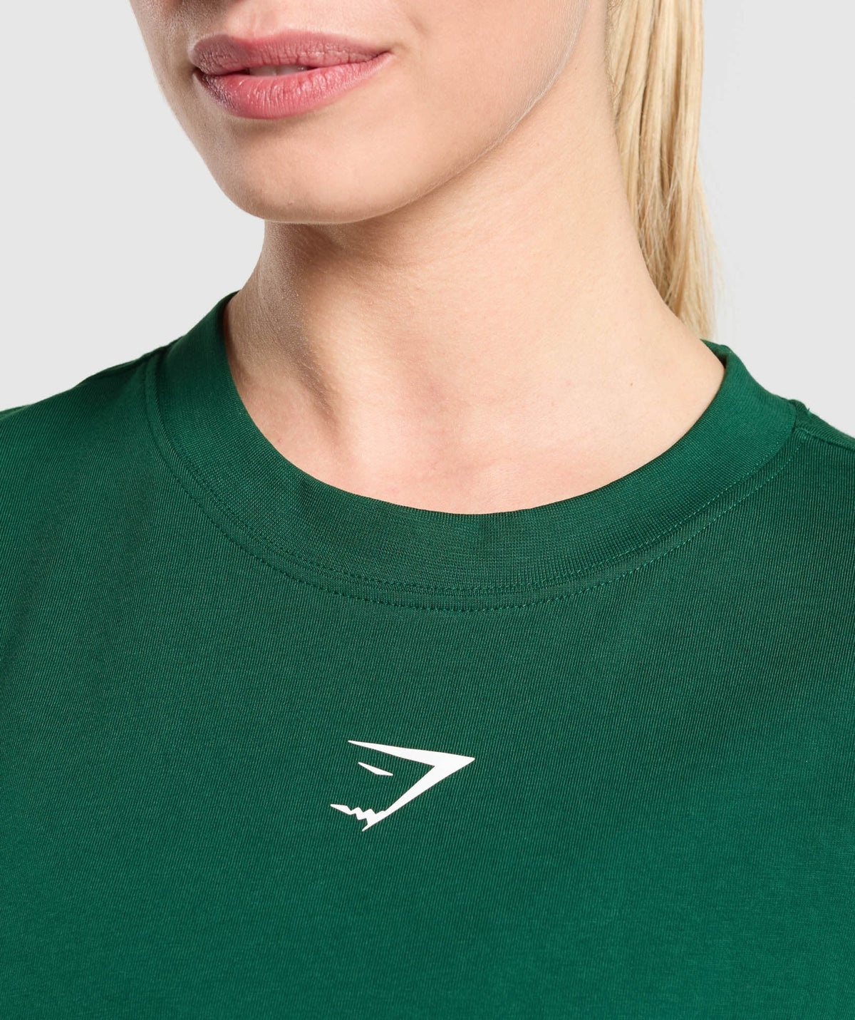 Gymshark Fraction Oversized Tee - Conditioning Green