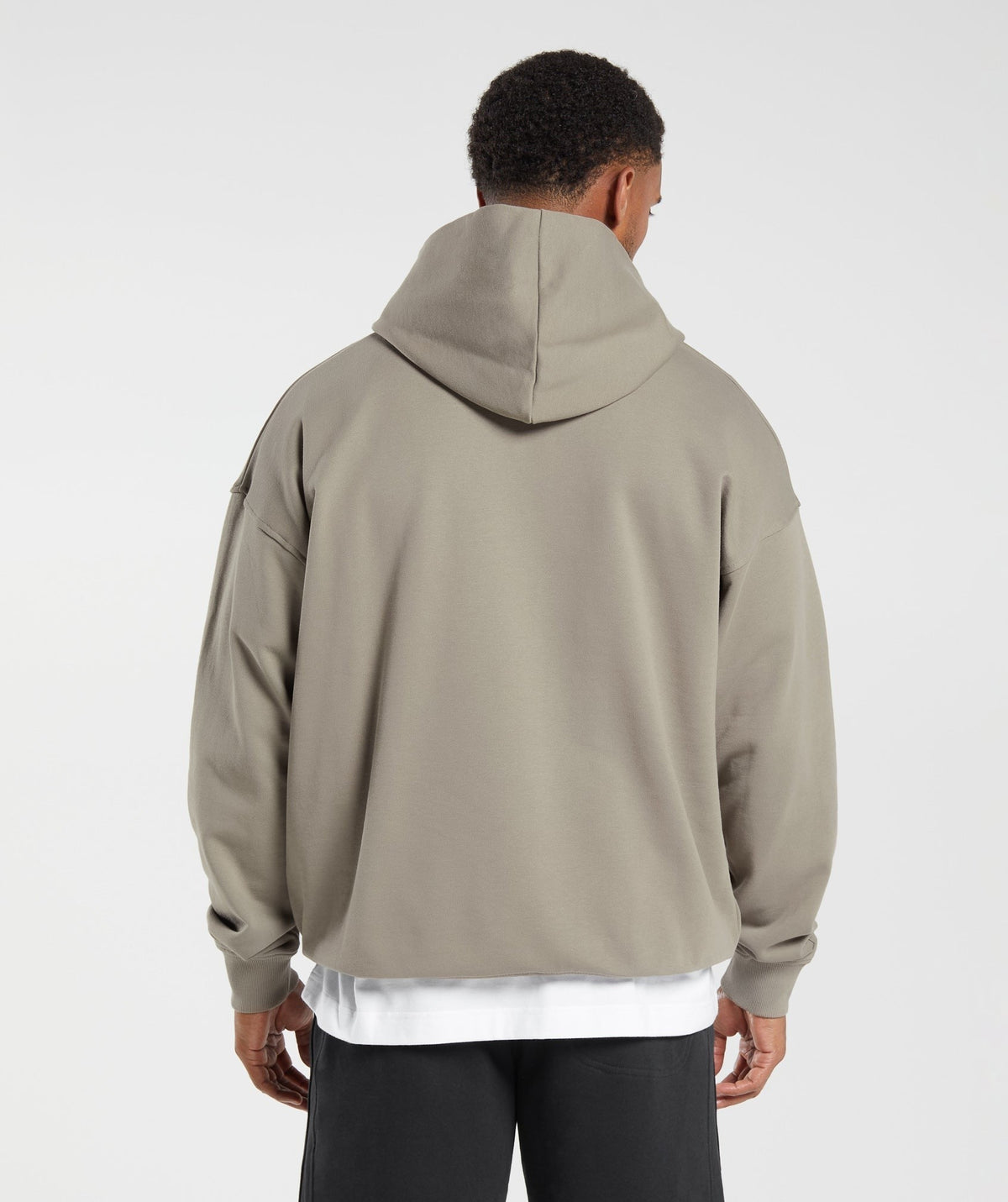 Gymshark Rest Day Essentials Hoodie - Linen Brown