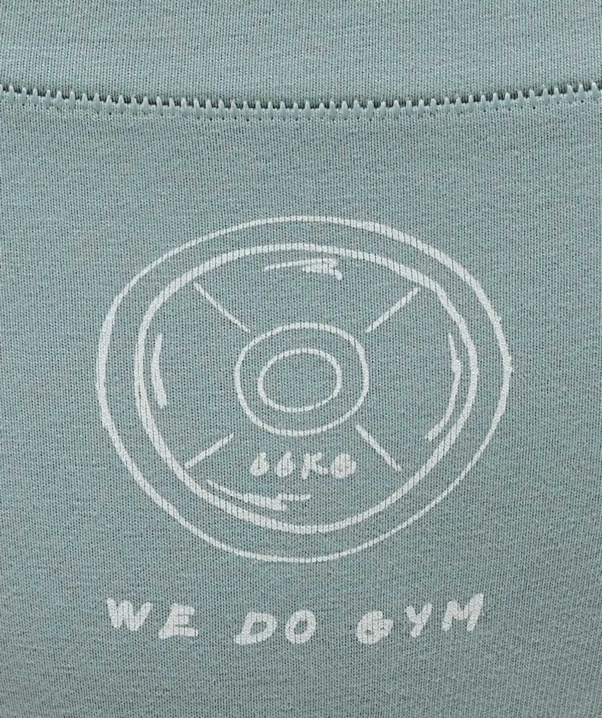 Gymshark Deadlift Graphic Cotton Thong - Celeste Blue
