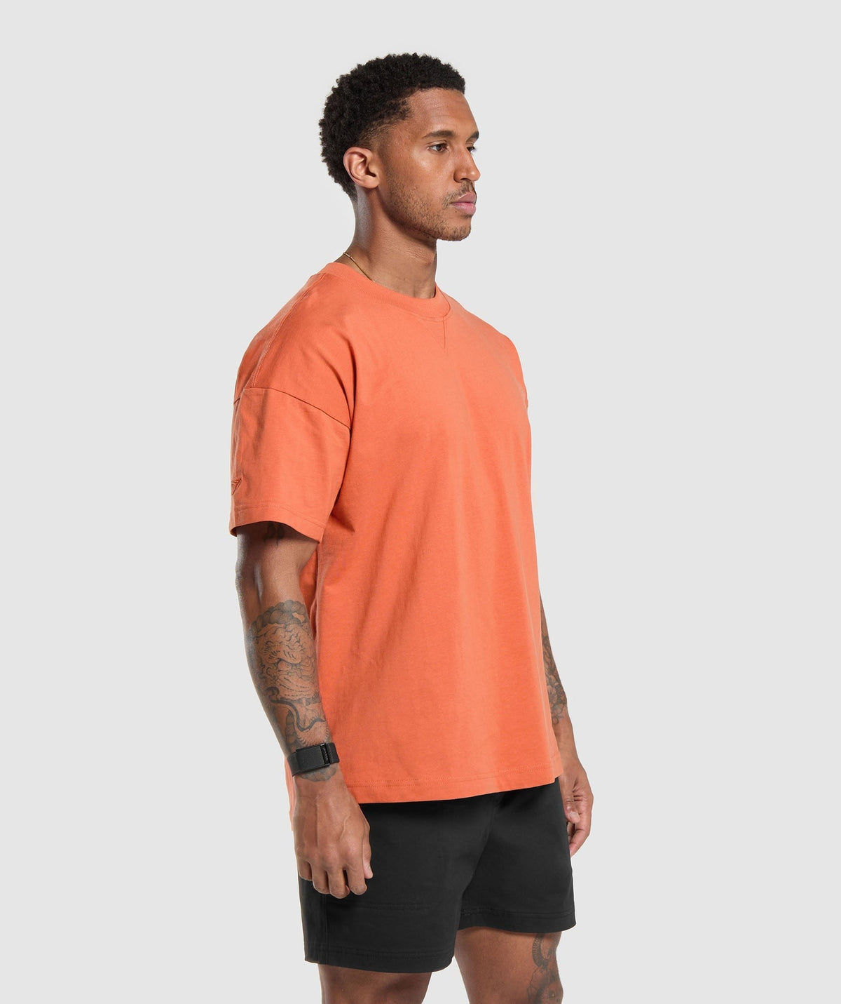 Gymshark Rest Day Essentials Tee - Muted Orange