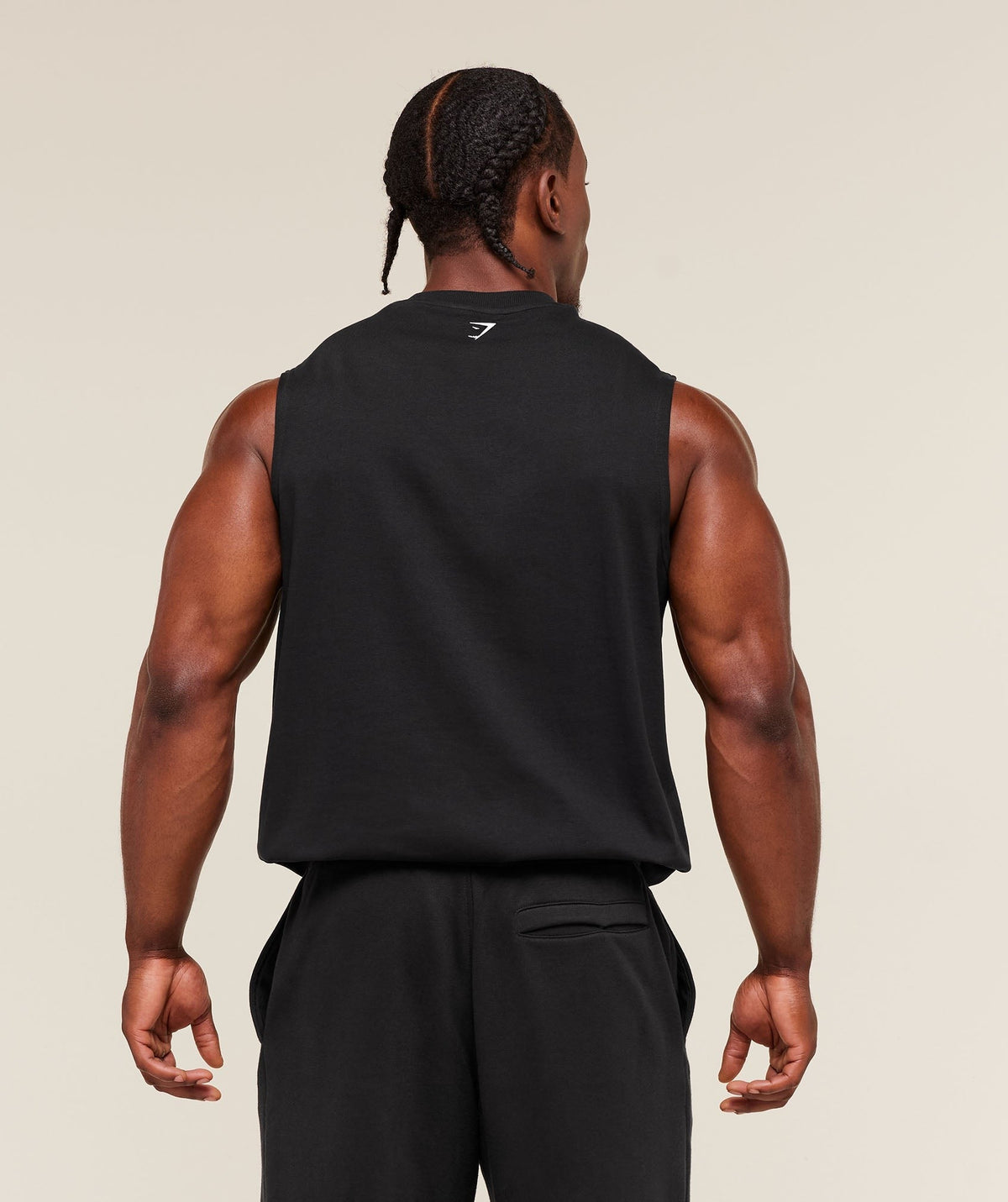 Gymshark Fade Graphic Tank - Black