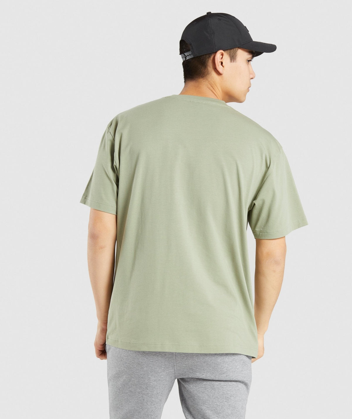 Gymshark Essential Oversized Tee - Light Green