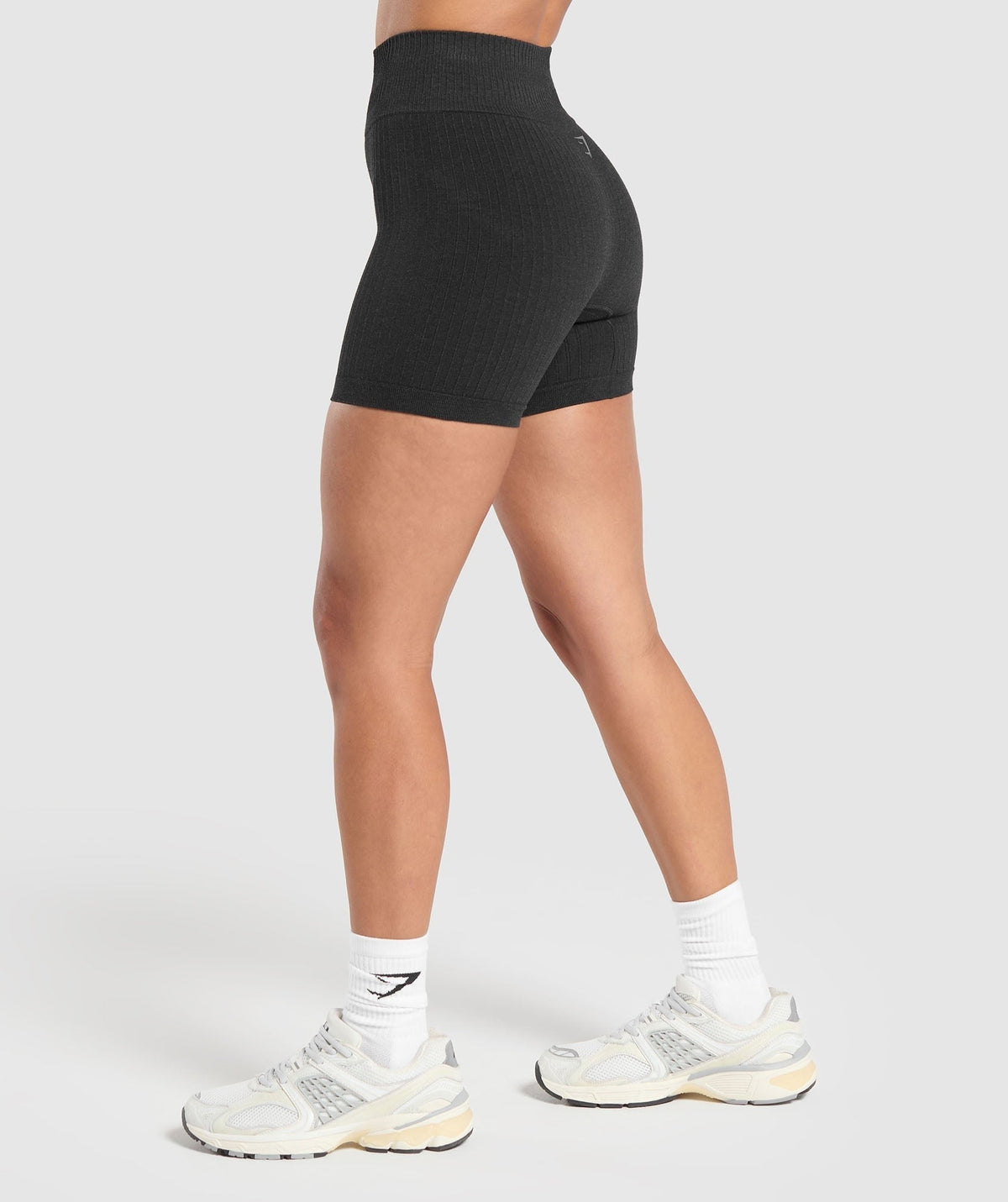 Gymshark Luxe Seamless Shorts - Bros Coal Marl