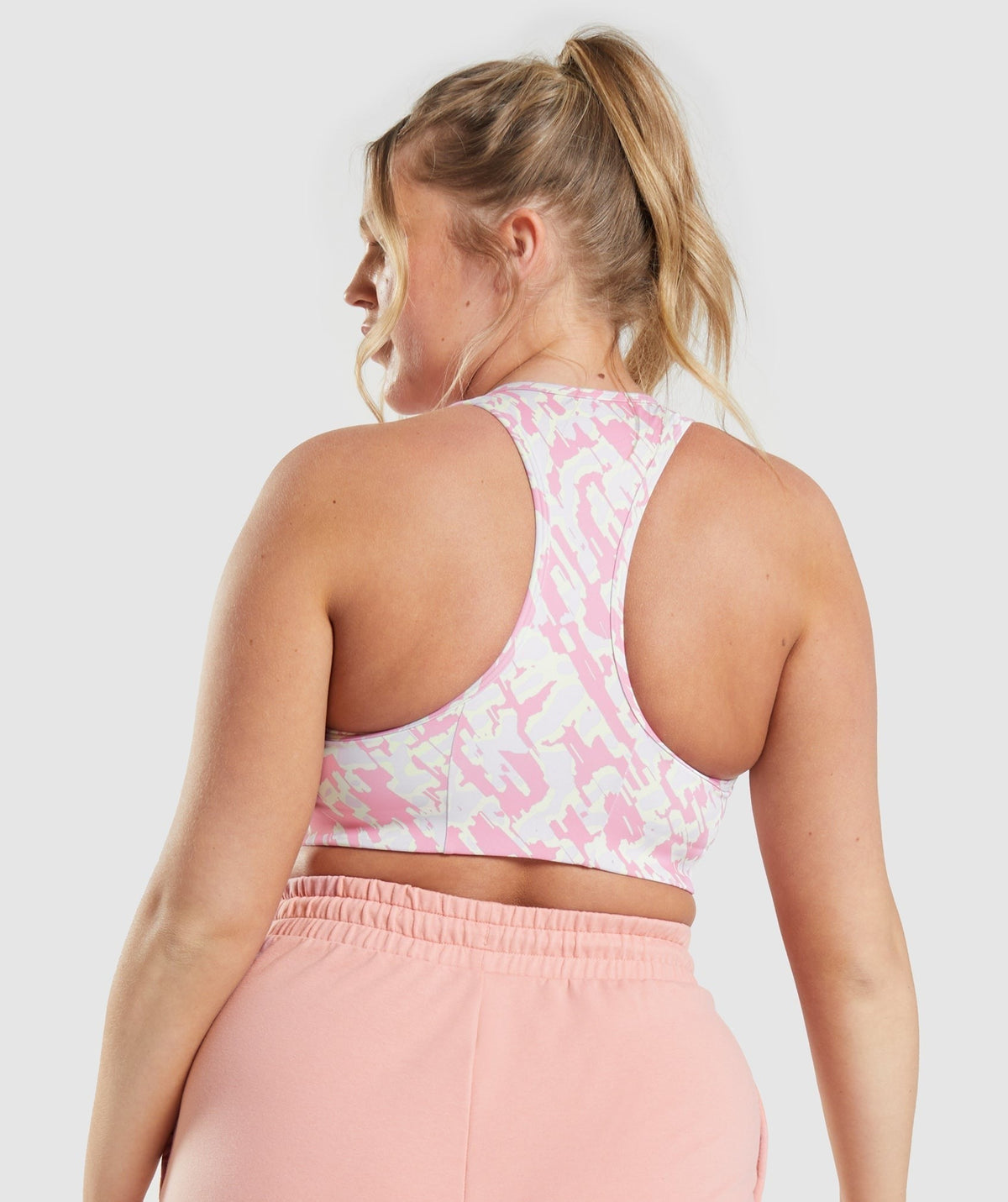 Gymshark Essential Racer Back Sports Bra - Sorbet Pink