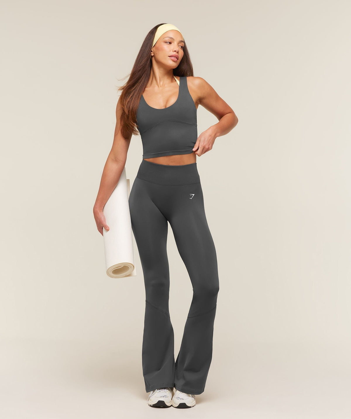 Gymshark Everyday Seamless Shelf Tank - Onyx Grey