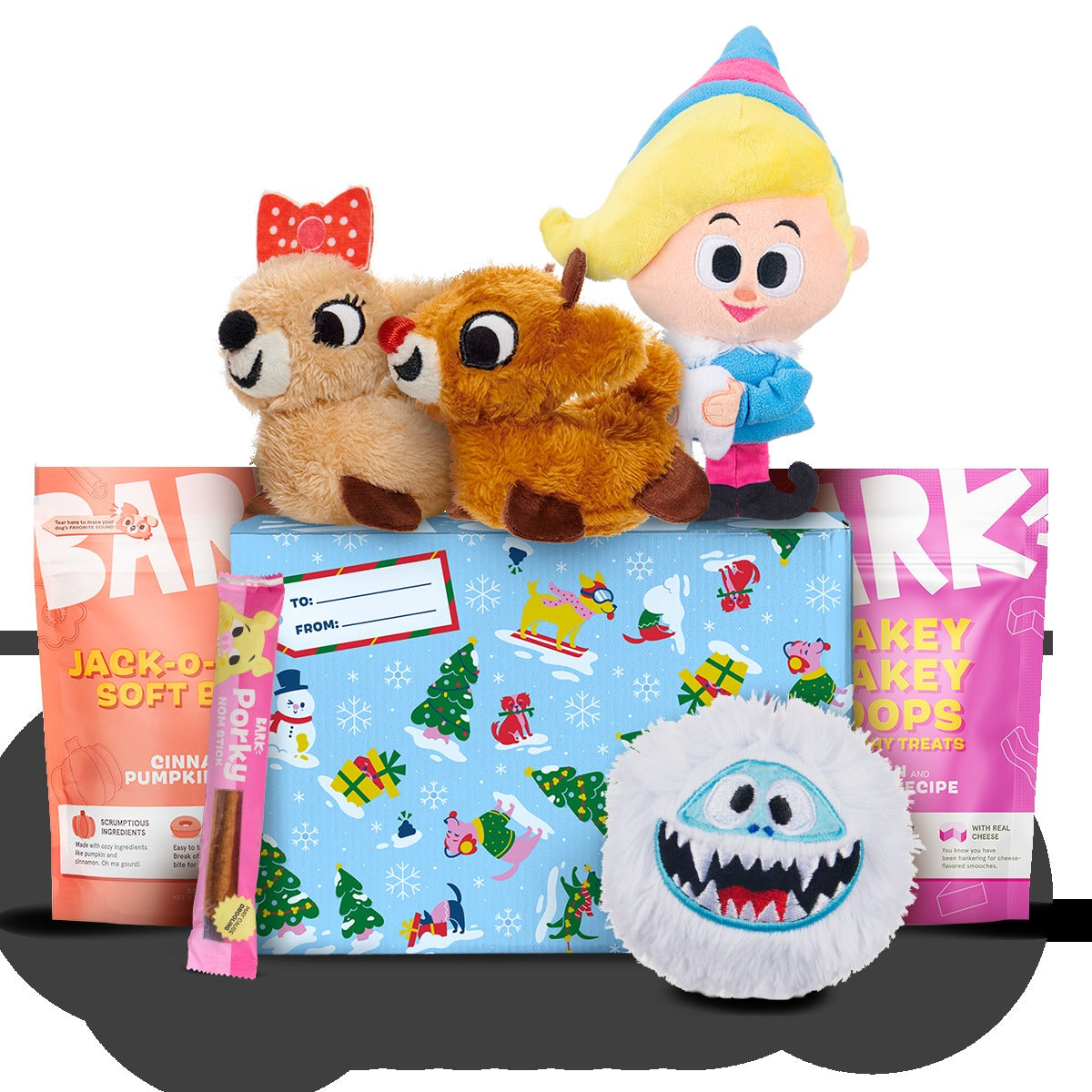 Rudolph® Holiday Gift BarkBox