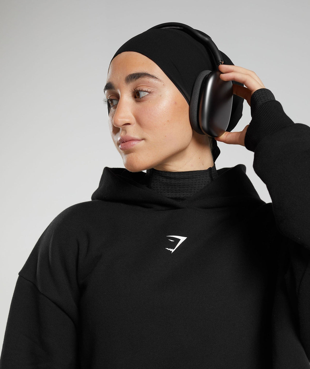 Gymshark x Leana Deeb Oversized Hoodie - Black