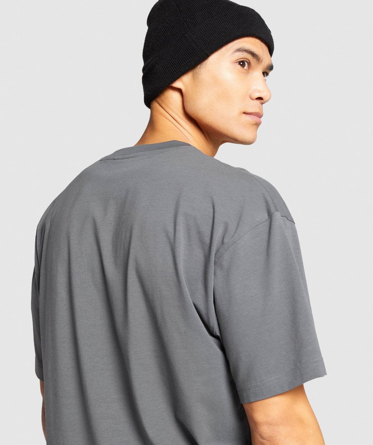 Gymshark Essential Oversized Tee - Charcoal