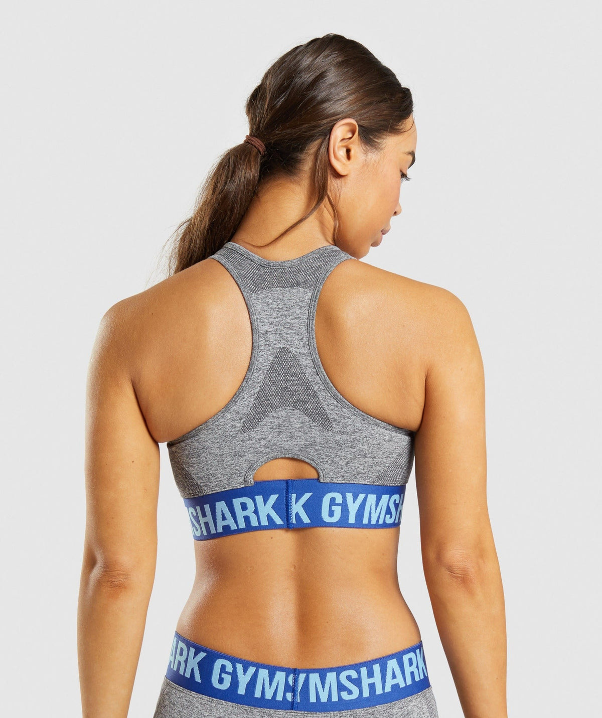 Gymshark Flex Sports Bra - Charcoal Grey Marl