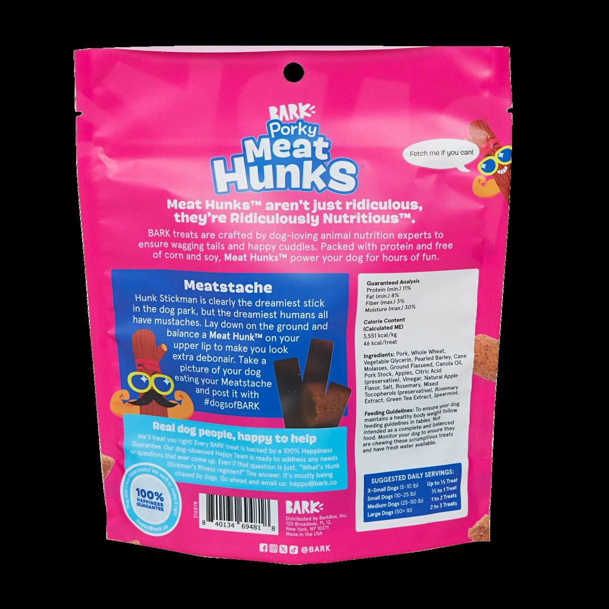 Extra Treats Club, Variety Treat Bags, 4 oz Each, 2 Ct