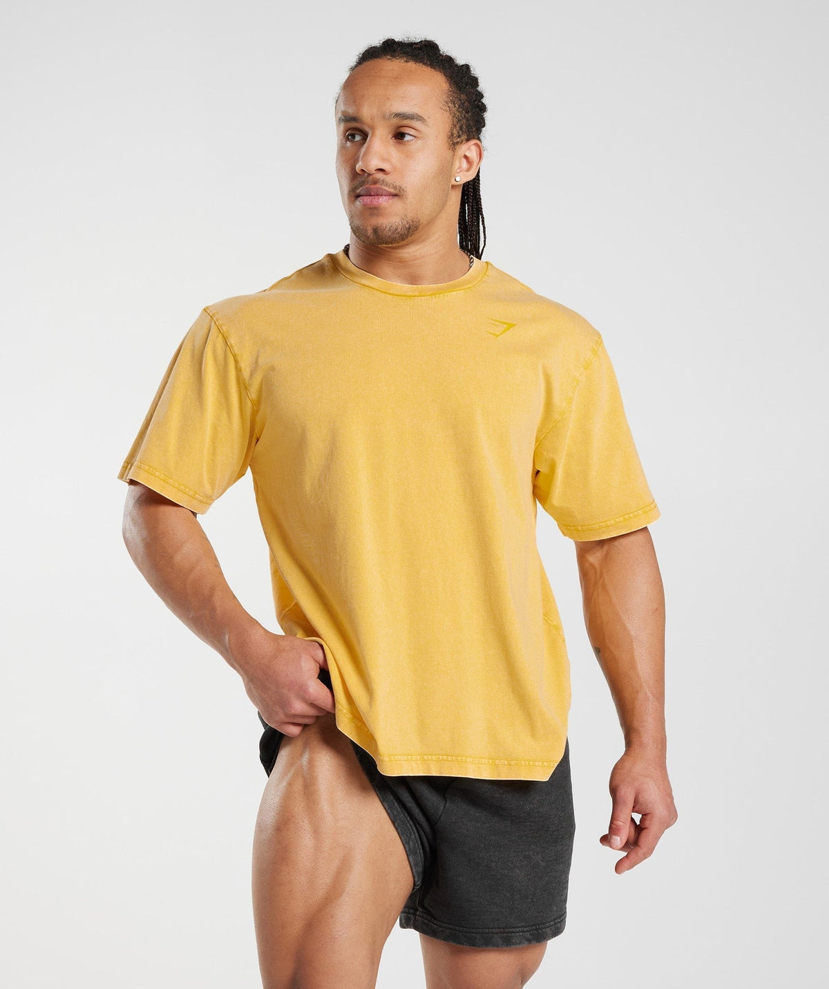 Gymshark Power Washed Tee - Black