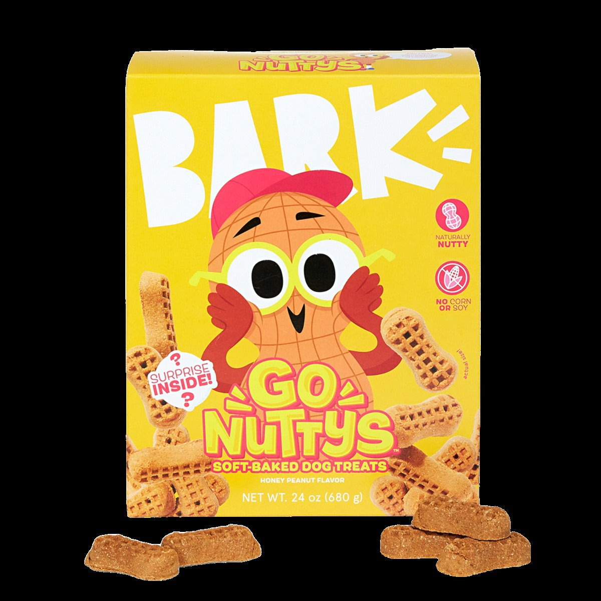 Go Nutty'sTM Peanut Cereal Dog Treats, 24 oz