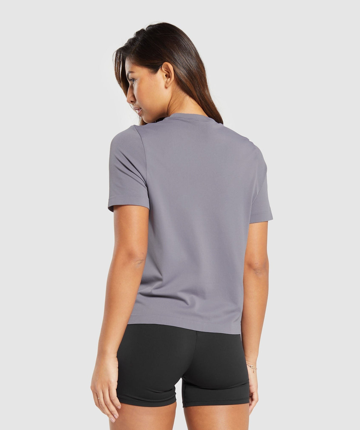Gymshark Everyday Seamless Tee - Fog Purple