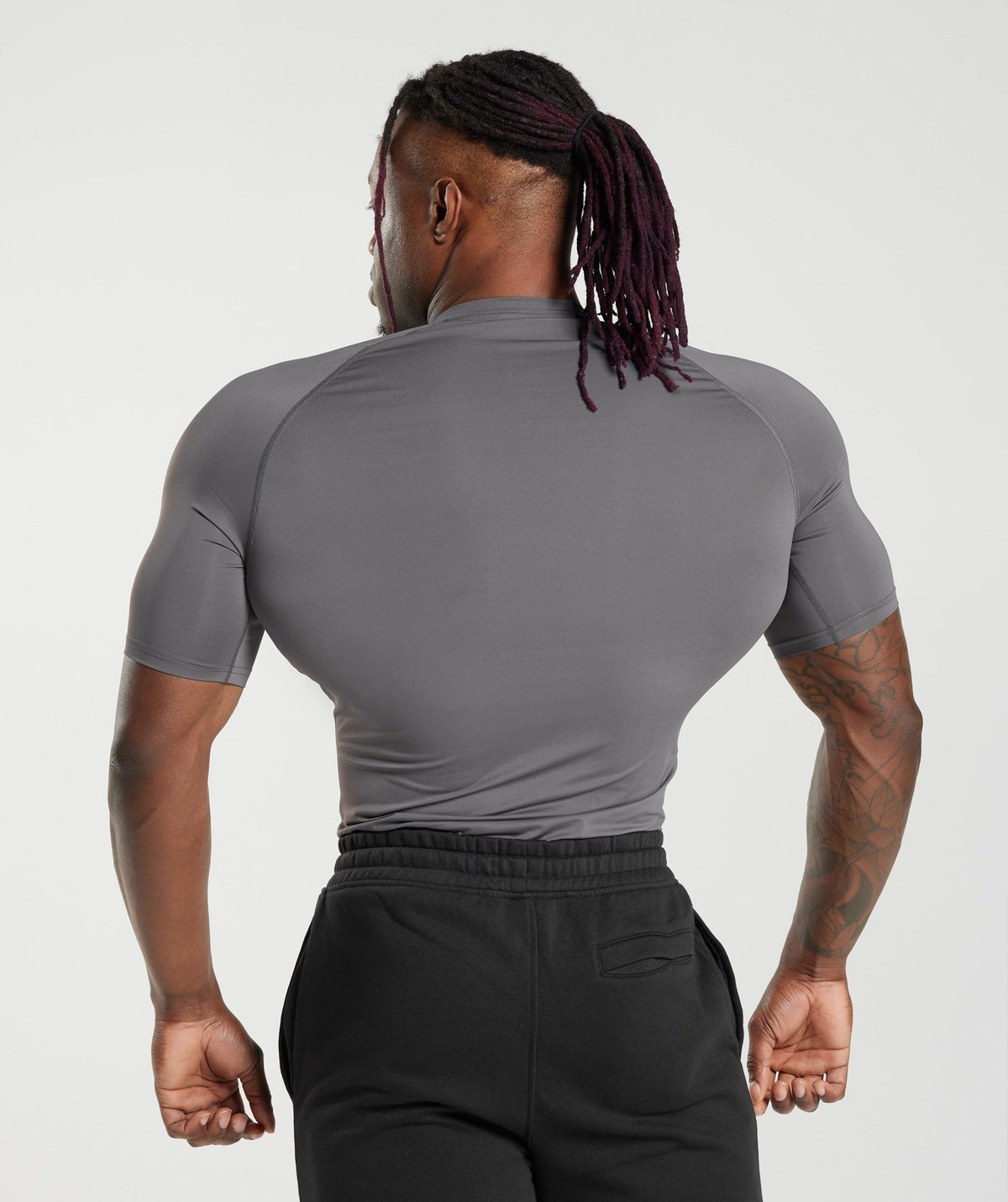 Gymshark Element Baselayer Tee - Grey