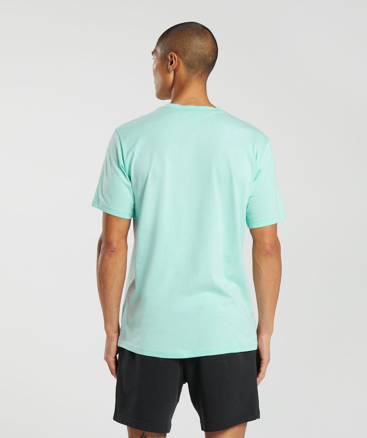 Gymshark Crest Tee - Serene Blue