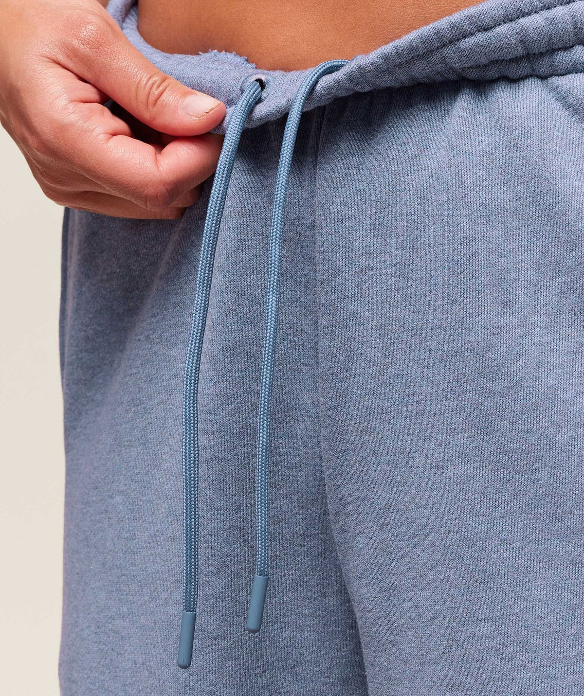 Gymshark Rest Day Sweats 2.0 Wide Leg Joggers - Bros Worn Blue Marl