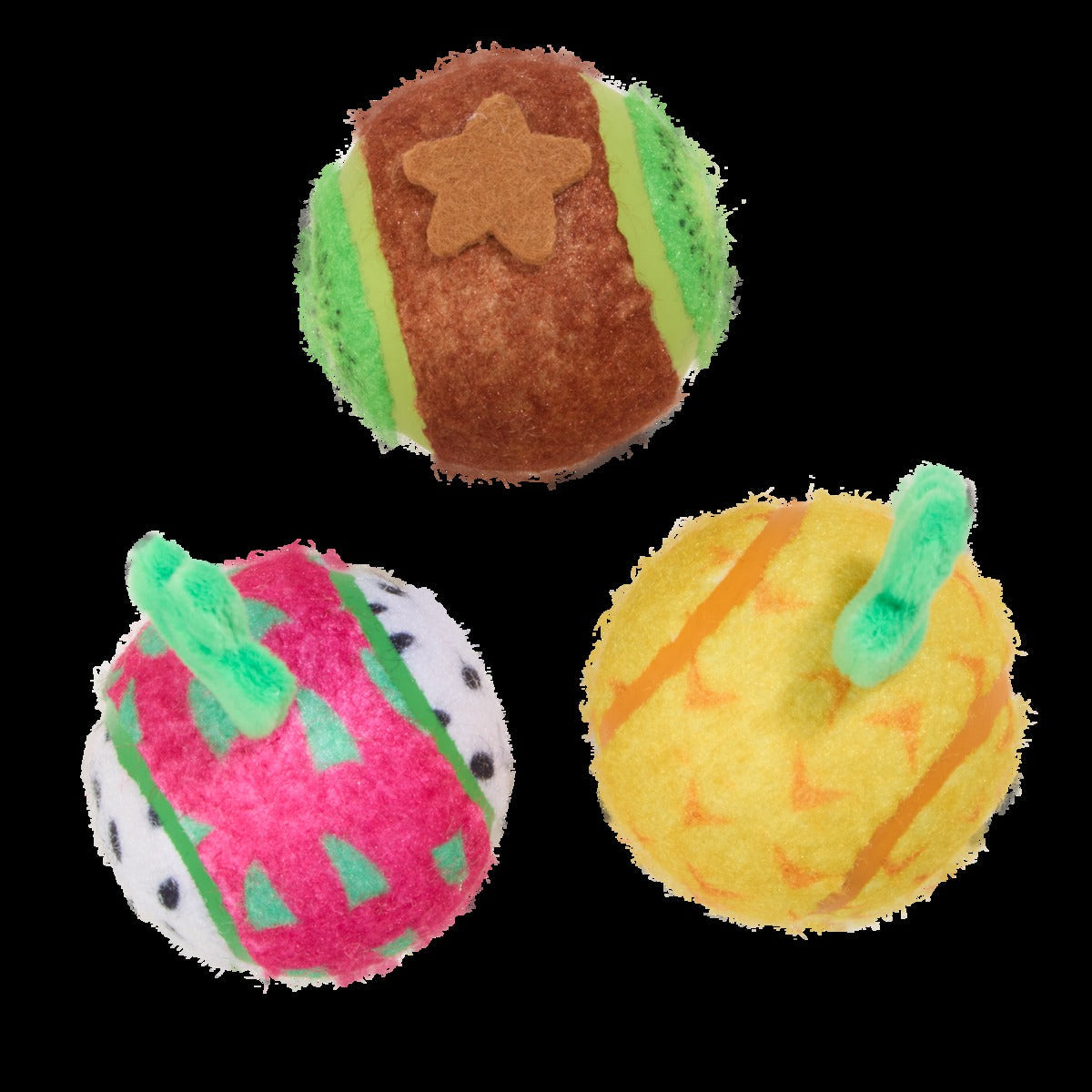 Tennis Ball Club, 3 Squeaky Monthly Tennis Ball Dog Toys