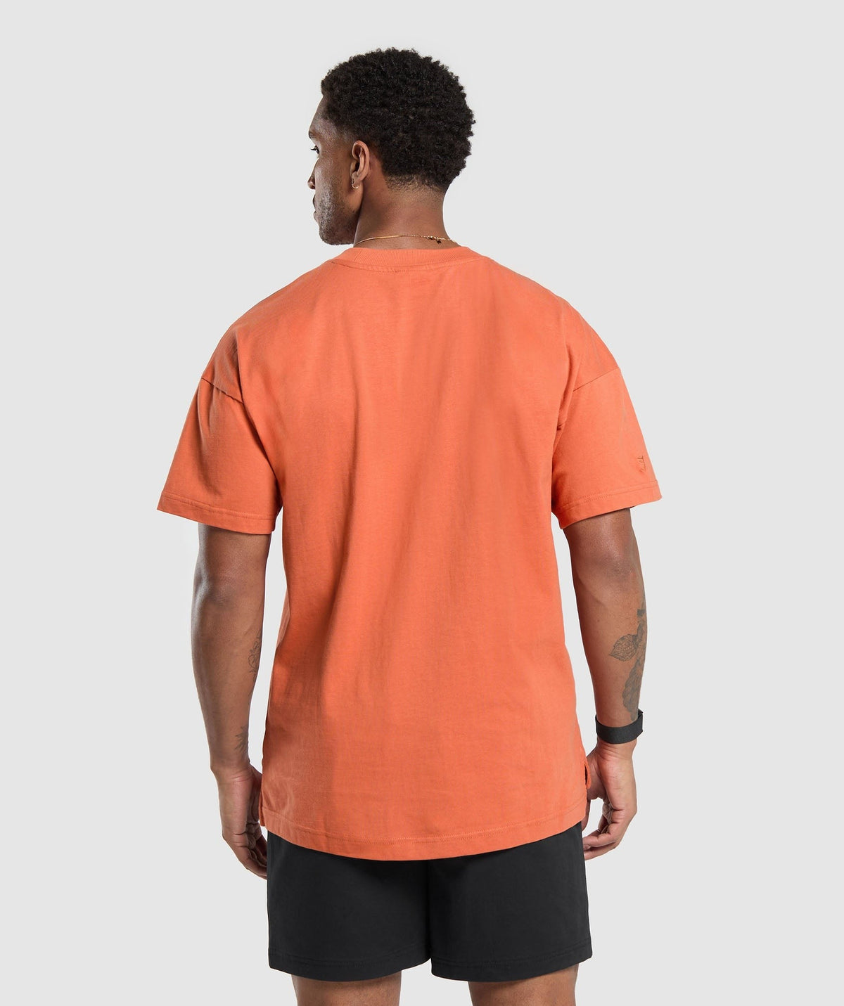 Gymshark Rest Day Essentials Tee - Muted Orange