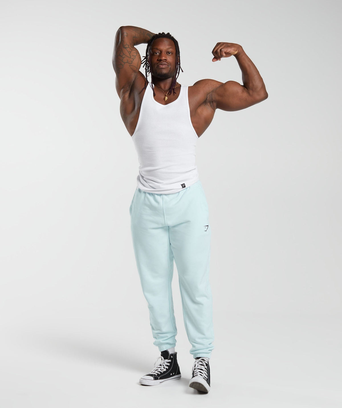 Gymshark Essential Oversized Joggers - Blue