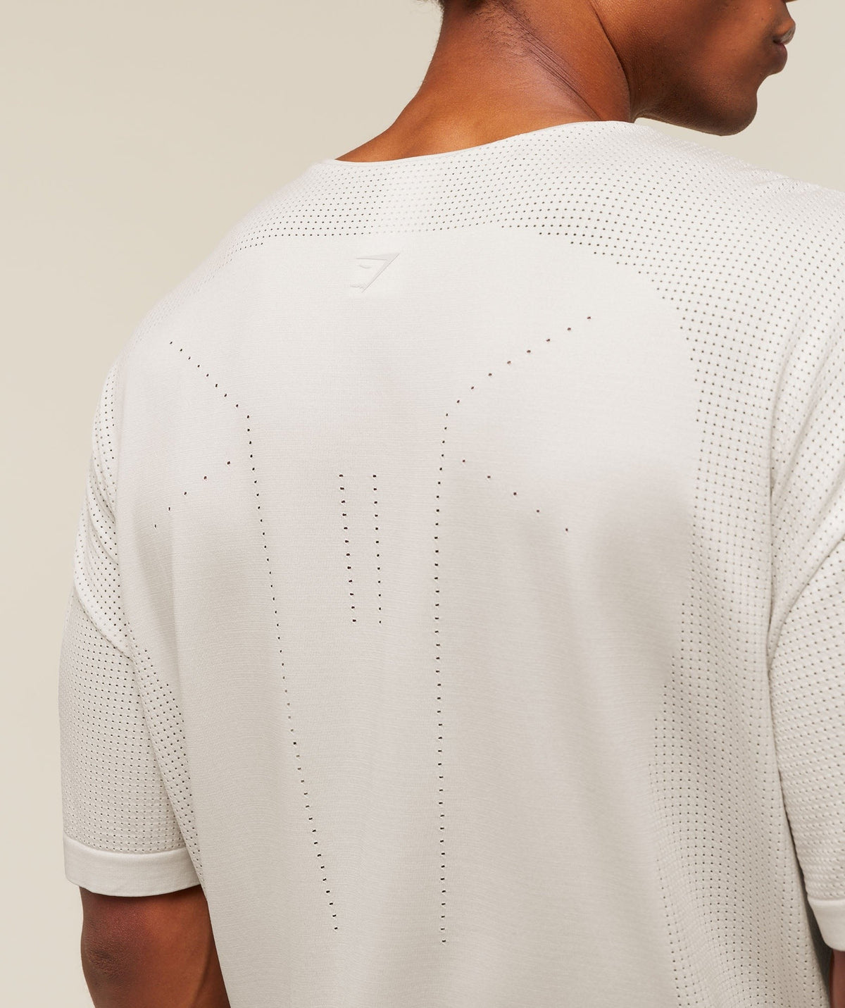 Gymshark Distance Seamless Tee - Mist Grey