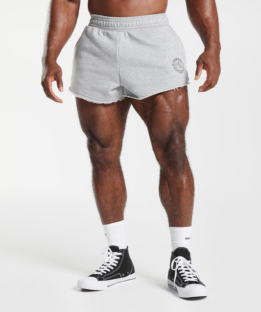 Gymshark Legacy Short - Light Grey Marl