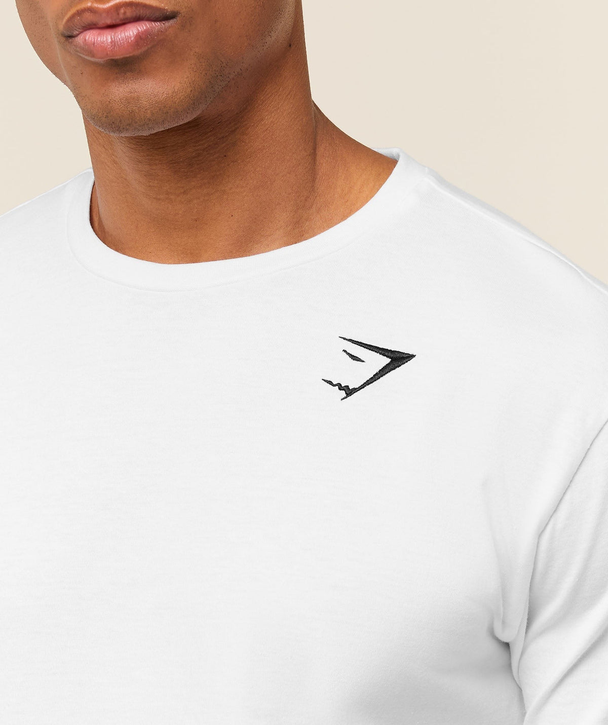 Gymshark Crest Tee - White