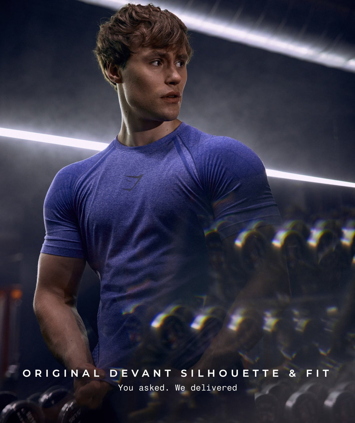 Gymshark Devant Seamless Tee - Amethist
