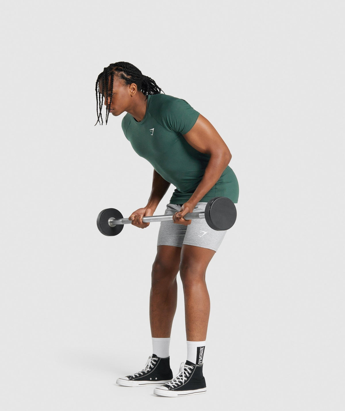Gymshark Critical 2.0 Tee - Dark Green